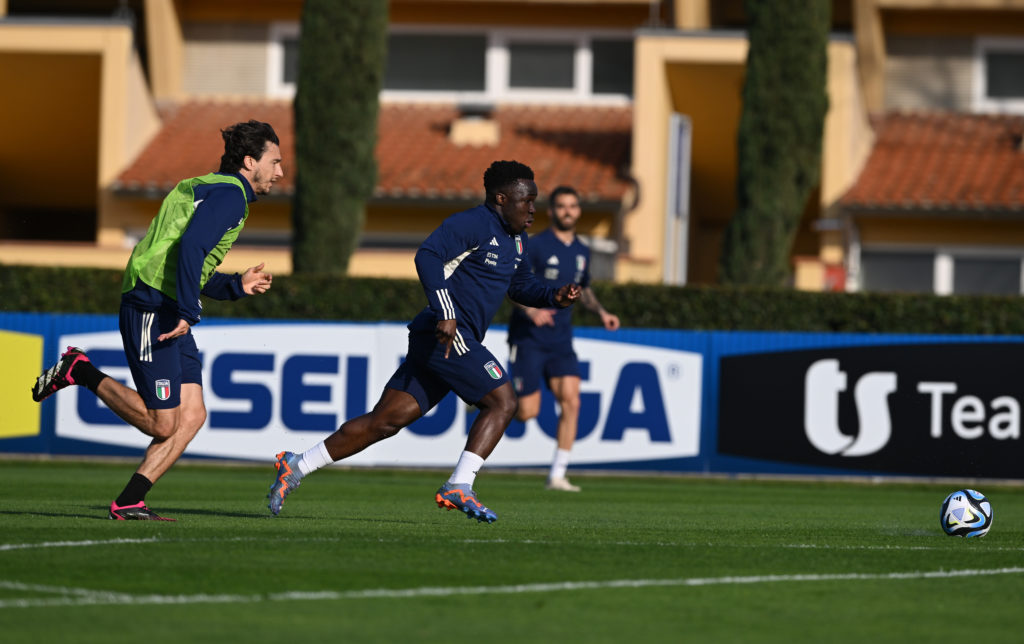 Italy Training Session & Press Conference