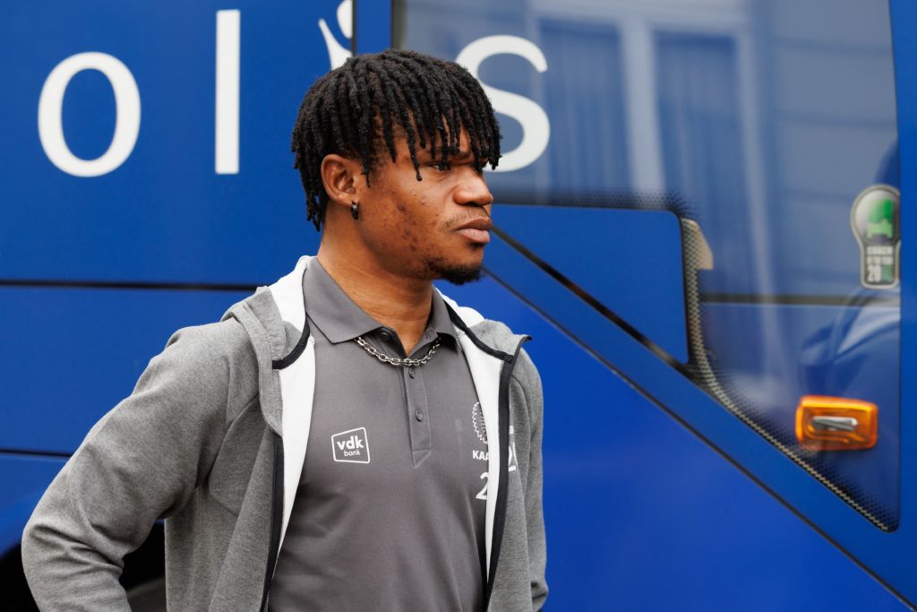 SOCCER KAA GENT PLAYERS VISIT FOOR