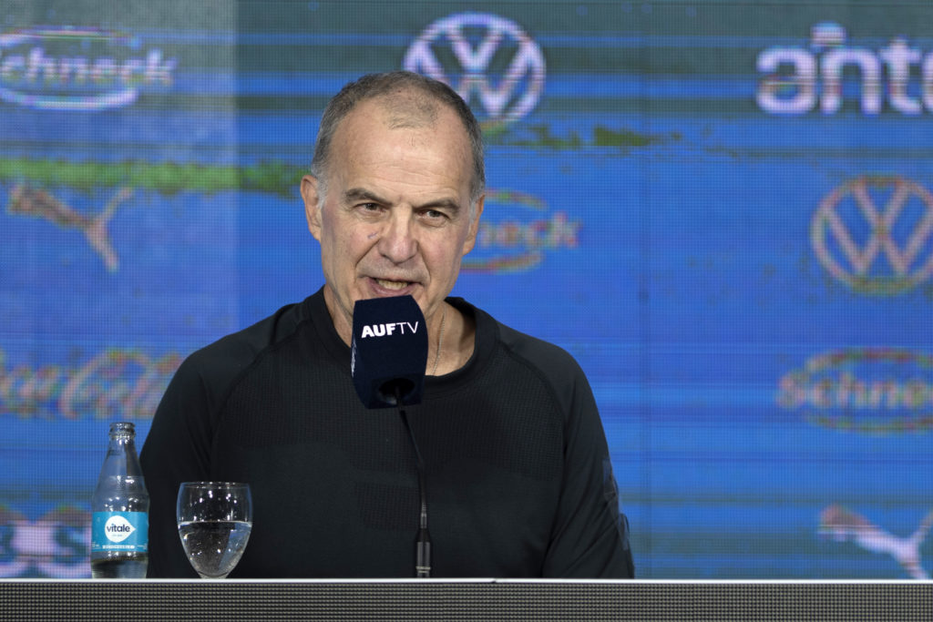 Uruguay Presents New Coach Marcelo Bielsa
