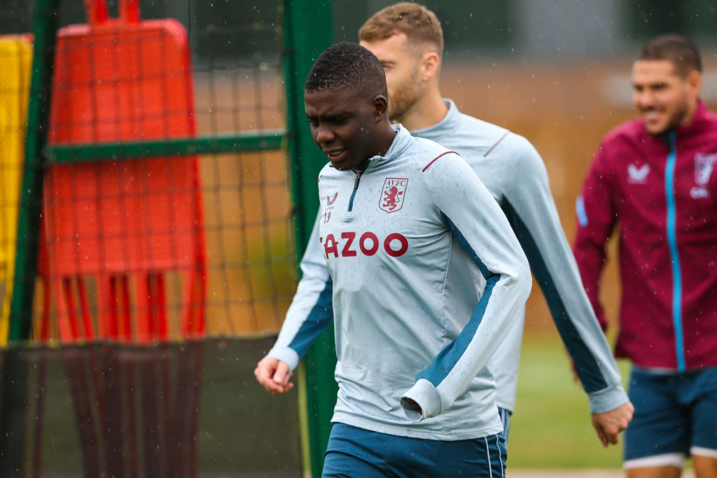 Aston Villa Training Session