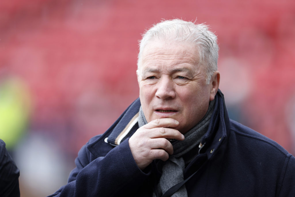 Ally McCoist on punditry duty.