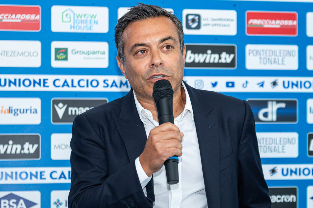 UC Sampdoria Unveil New Coach Andrea Pirlo