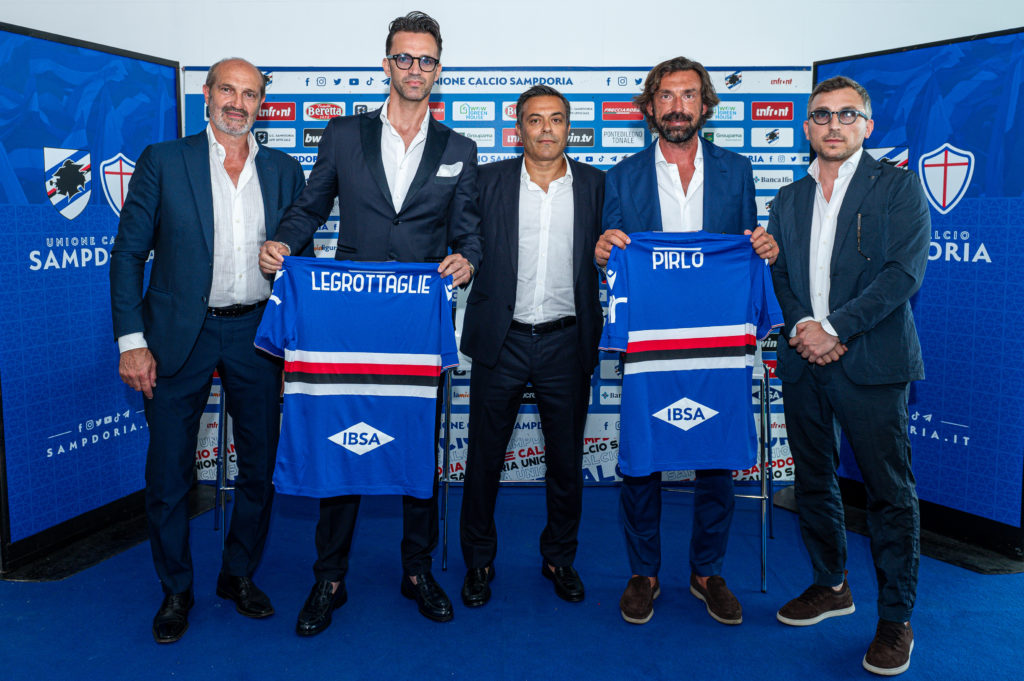 UC Sampdoria Unveil New Coach Andrea Pirlo