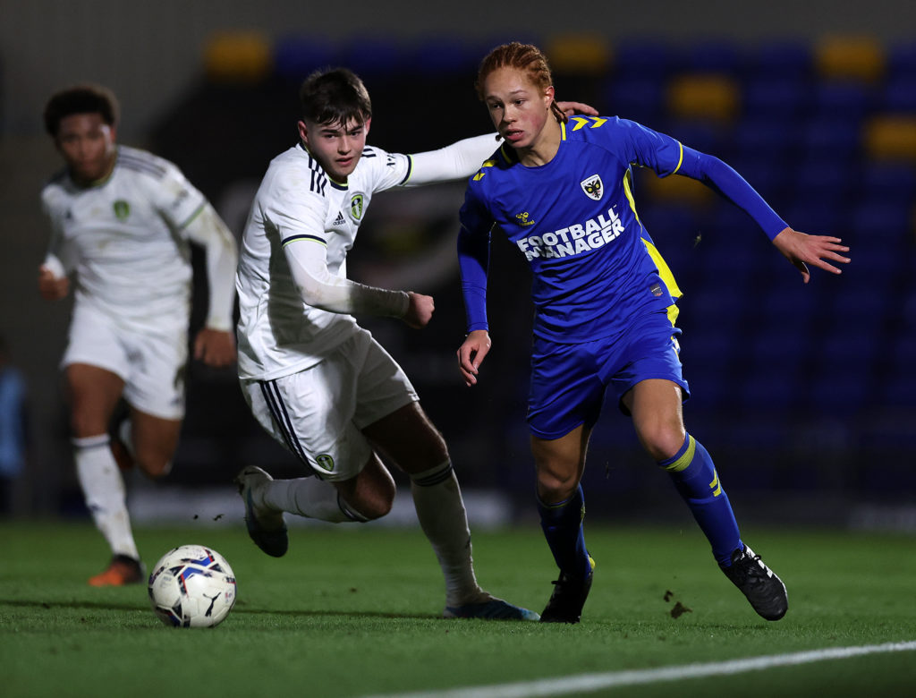 AFC Wimbledon v Leeds United - FA Youth Cup Fourth Round