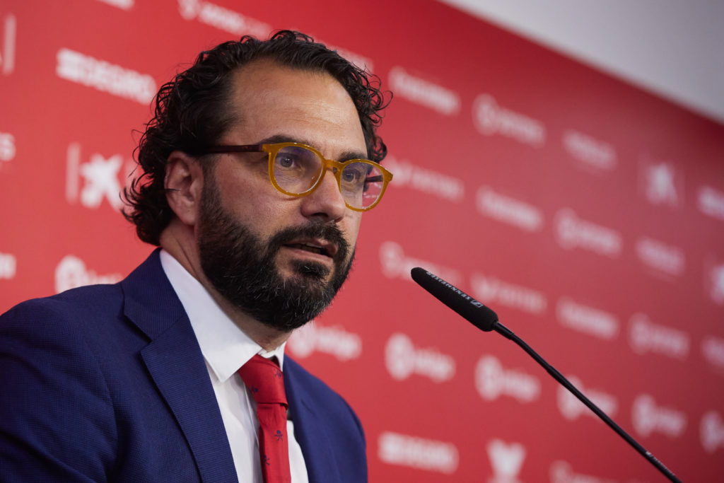 Presentation Victor Orta As New Sports Director Of Sevilla Fc