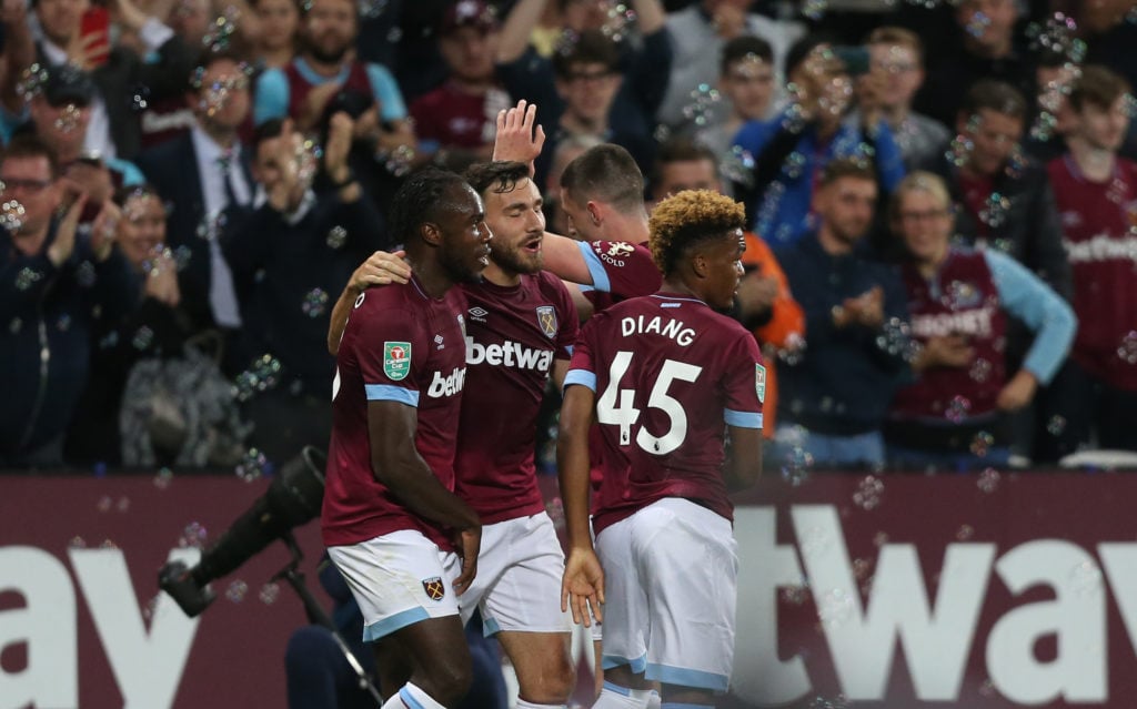 West Ham United v Macclesfield Town - Carabao Cup Third Round