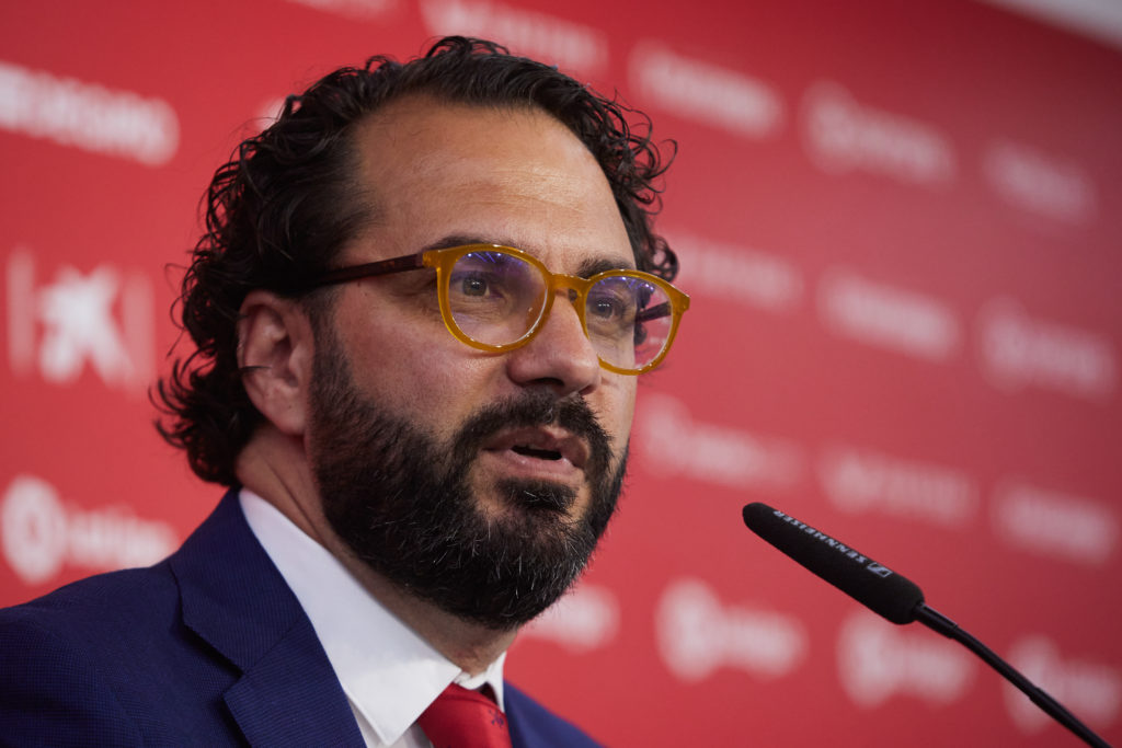 Presentation Victor Orta As New Sports Director Of Sevilla Fc