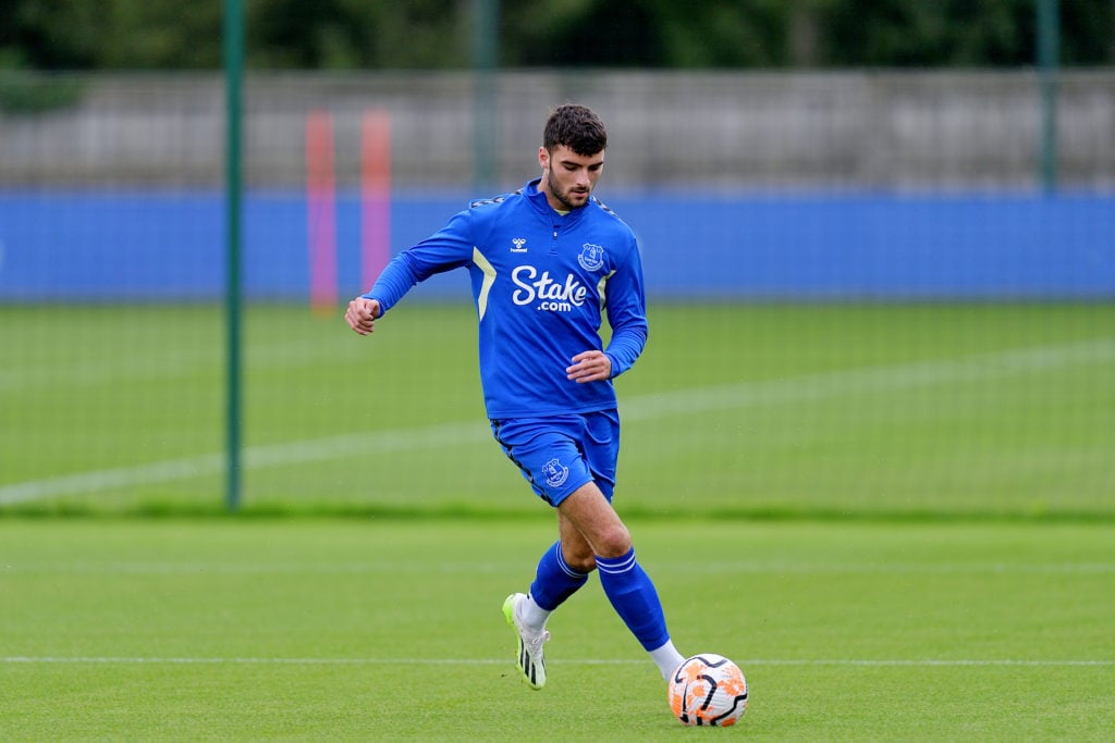 Everton Pre-Season Training Session