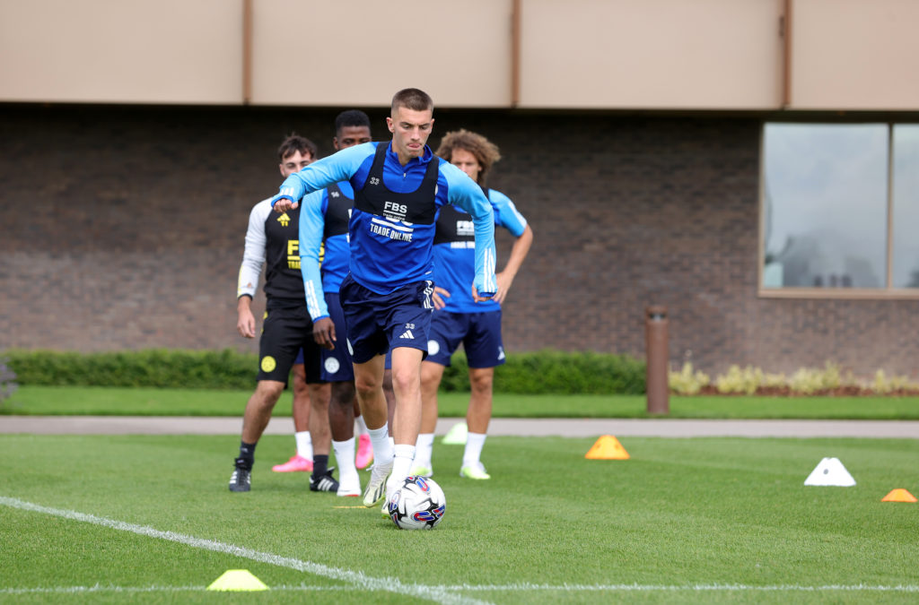 Leicester City Training Session and Press Conference