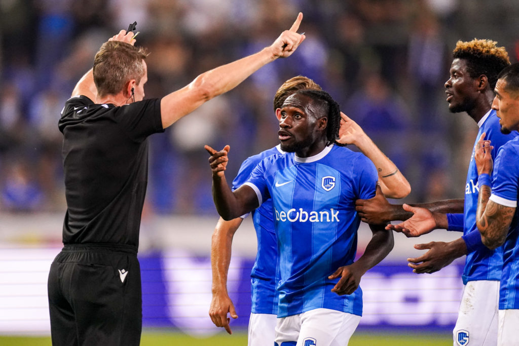 KRC Genk v Olympiakos Piraeus - UEFA Europe League Qualification Third Round Second Leg