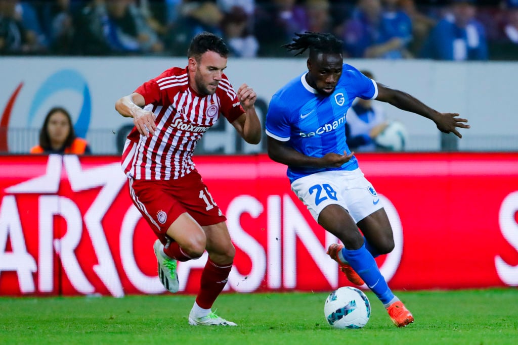 KRC Genk v Olympiakos Piraeus - UEFA Europa League Third Qualifying Round: Second Leg