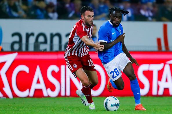 KRC Genk v Olympiakos Piraeus - UEFA Europa League Third Qualifying Round: Second Leg