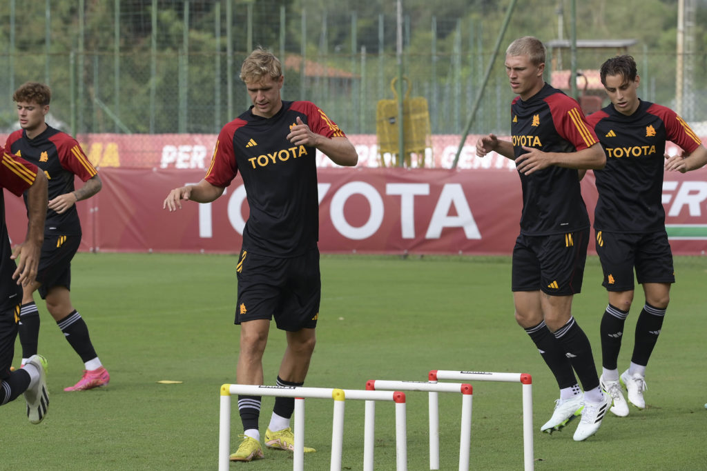 AS Roma Training Session