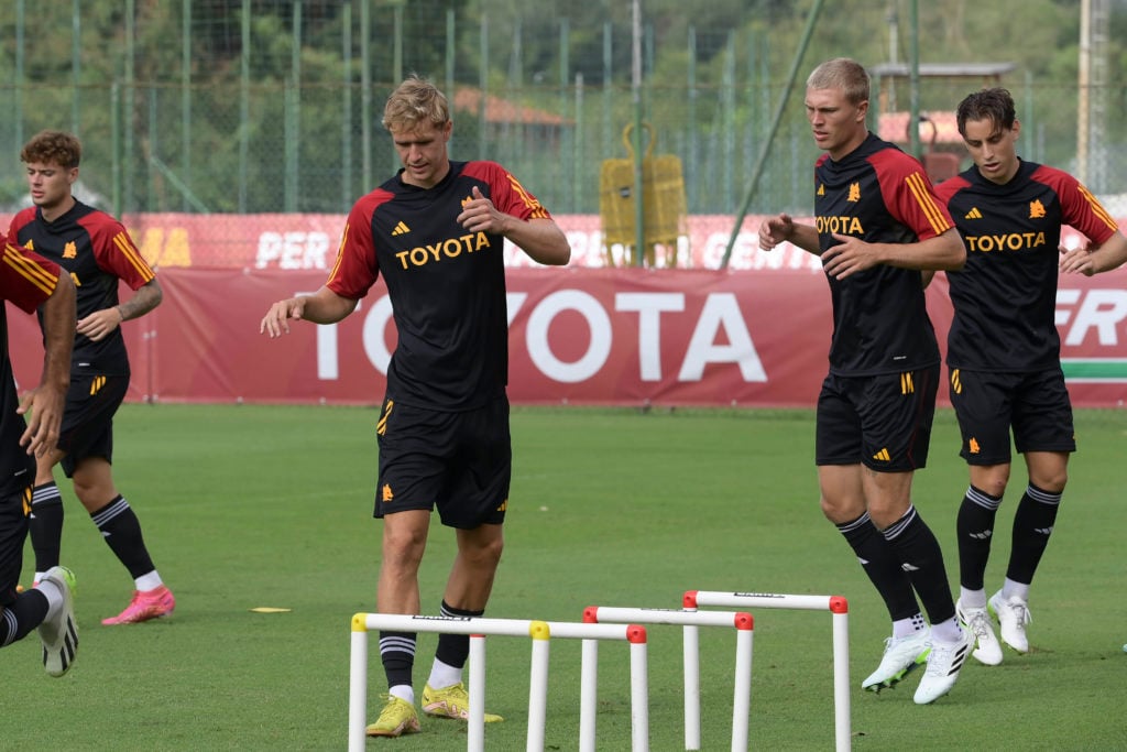 AS Roma Training Session
