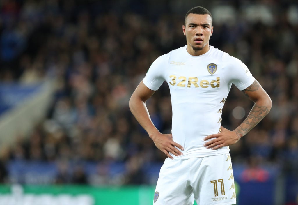 Jay-Roy Grot in action for Leeds.