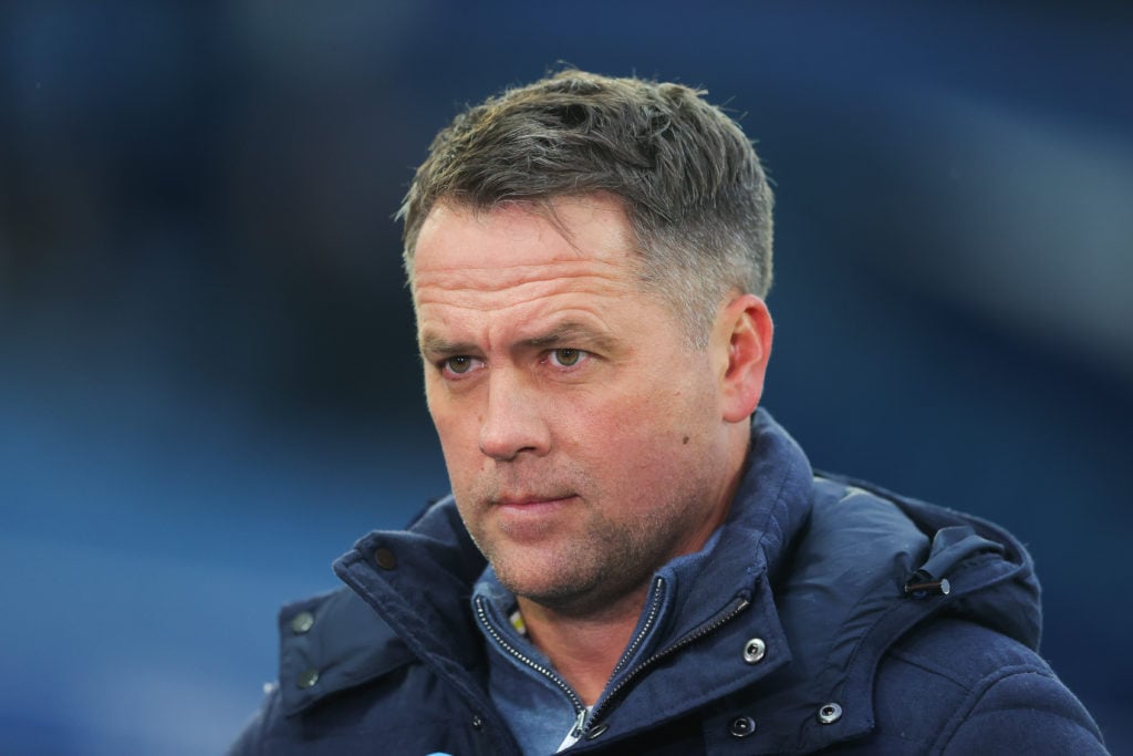 Michael Owen on punditry duty.
