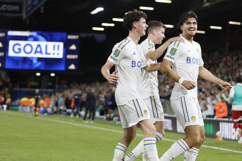 Leeds United v Shrewsbury Town - Carabao Cup First Round First Round
