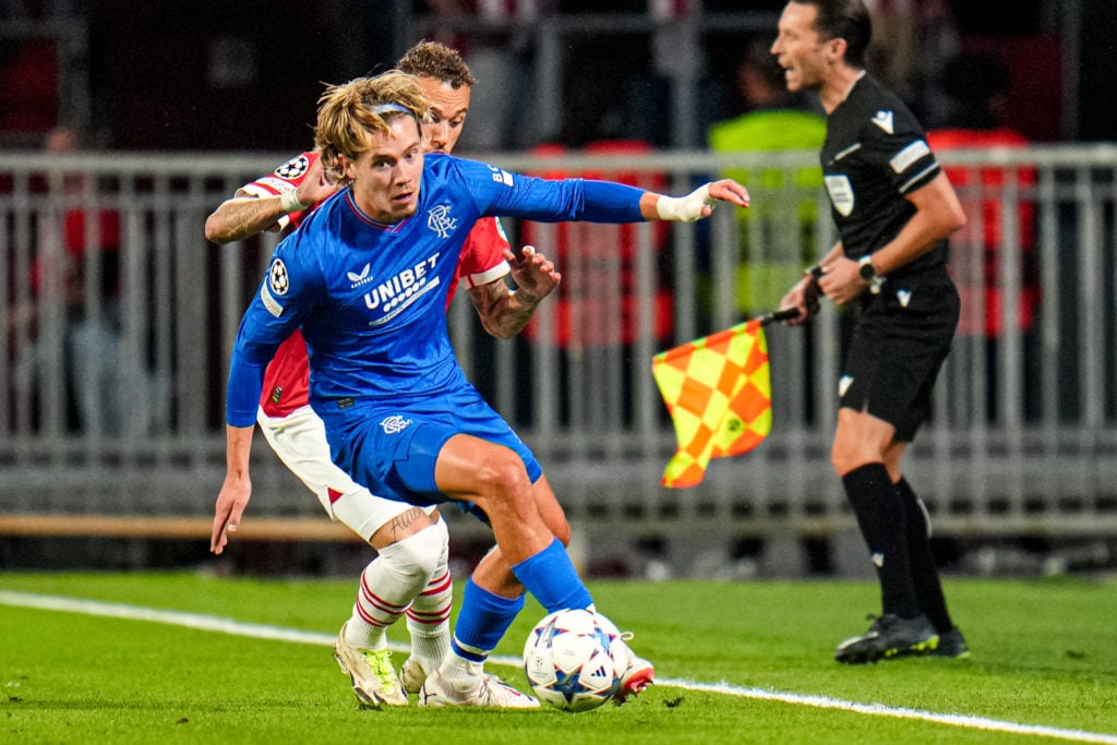 PSV v Rangers - UEFA Champions League Qualifying Play-Off