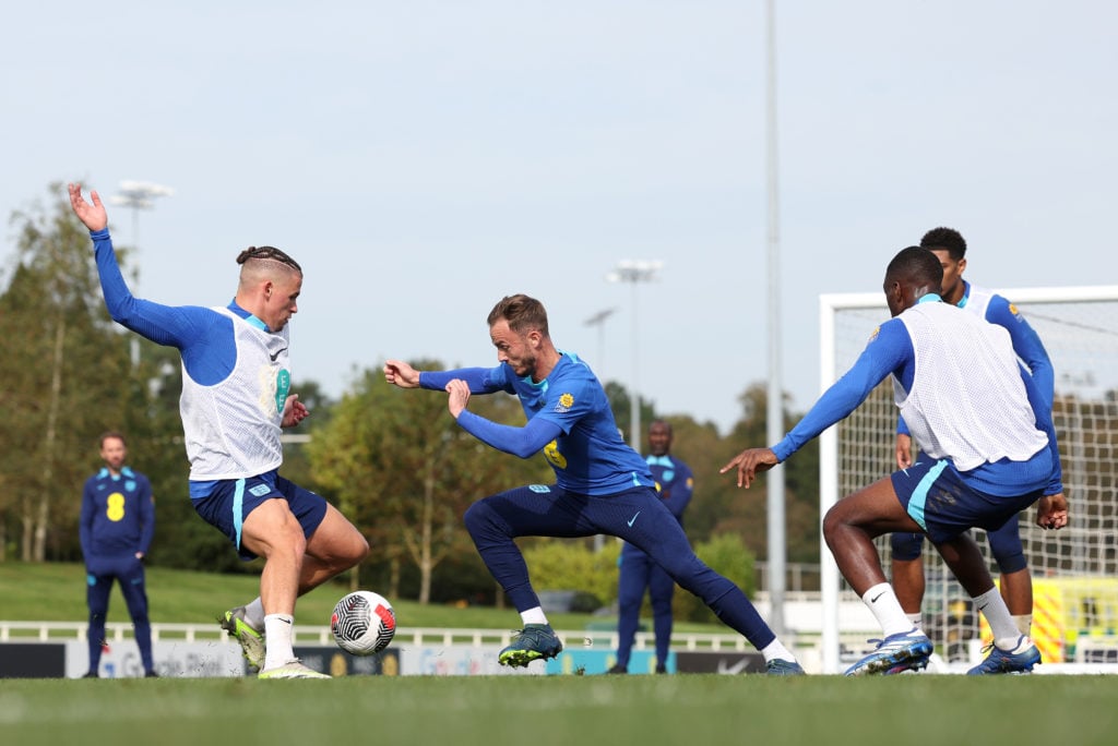 England Men's October Camp Training Session