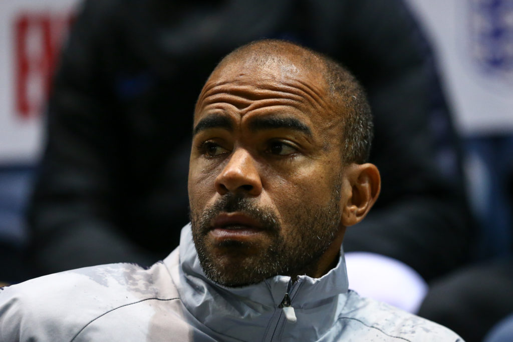 Kieron Dyer while coaching.