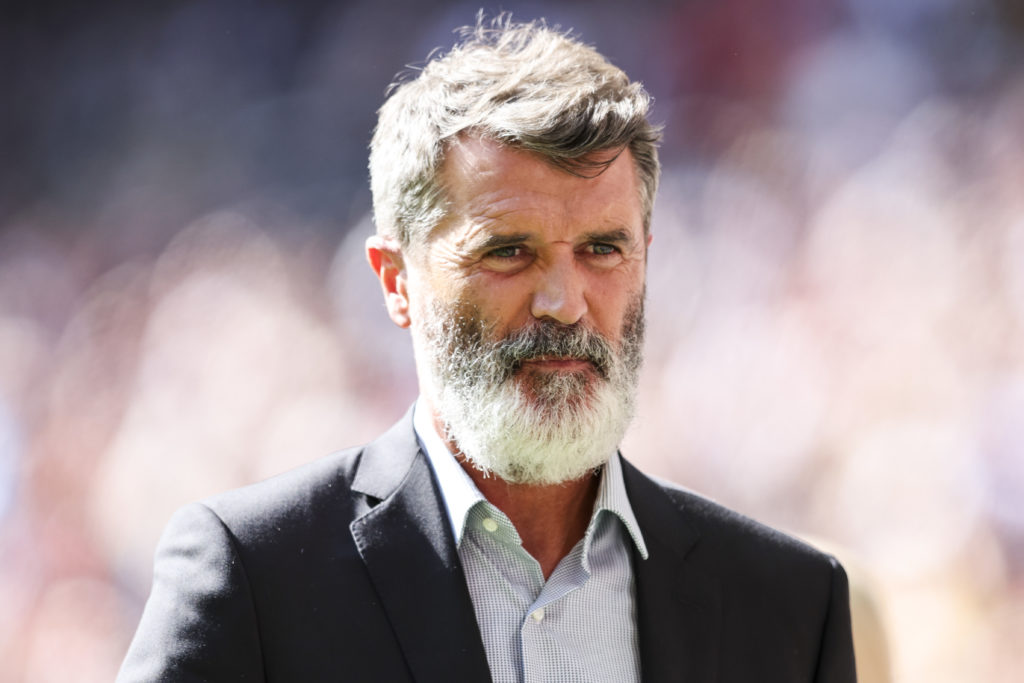 Roy Keane on punditry duty.