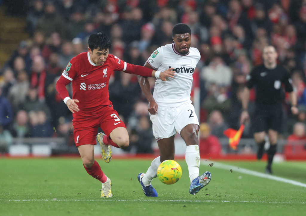 Liverpool v West Ham United - Carabao Cup Quarter Final