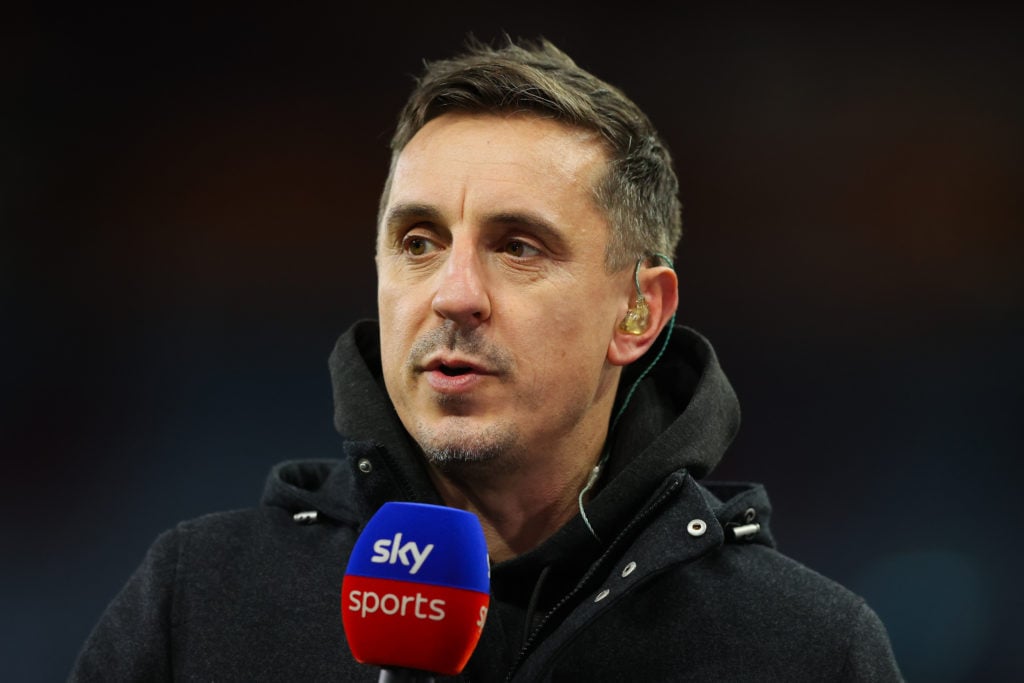 Gary Neville on Sky Sports punditry.