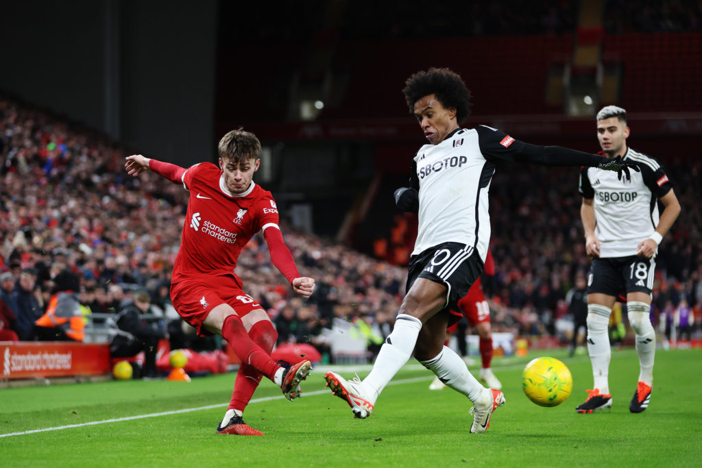 Liverpool v Fulham - Carabao Cup Semi Final First Leg