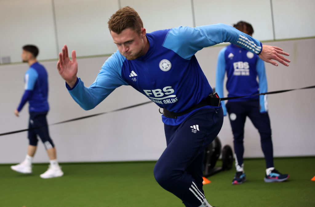 Leicester City Training Session and press conference