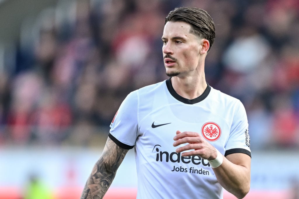 robin Koch in action during 1. FC Heidenheim 1846 v Eintracht Frankfurt - Bundesliga