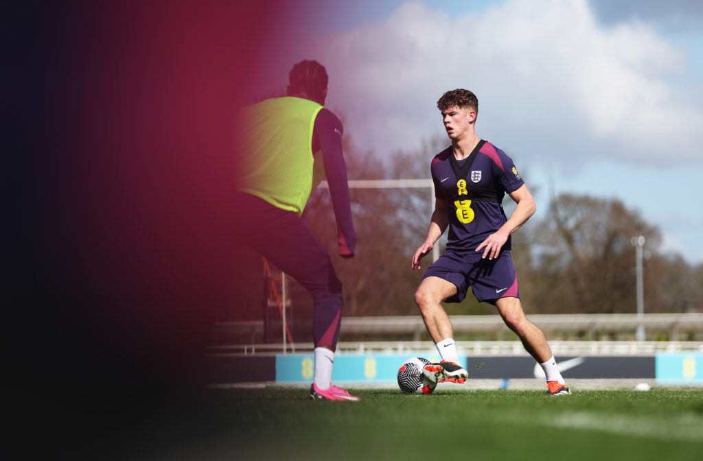 England U21s Training Session