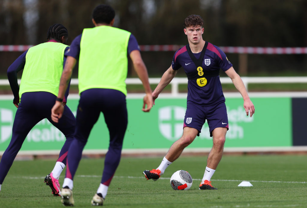 England U21s Training Session
