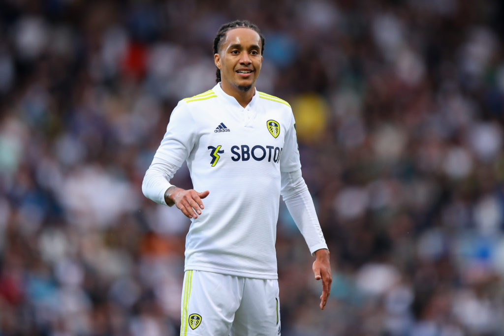 Helder Costa in action for Leeds.