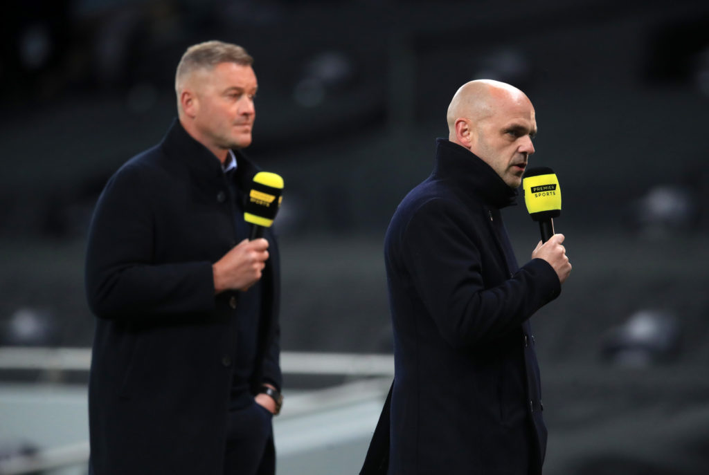Paul Robinson and Danny Murphy on punditry duty.