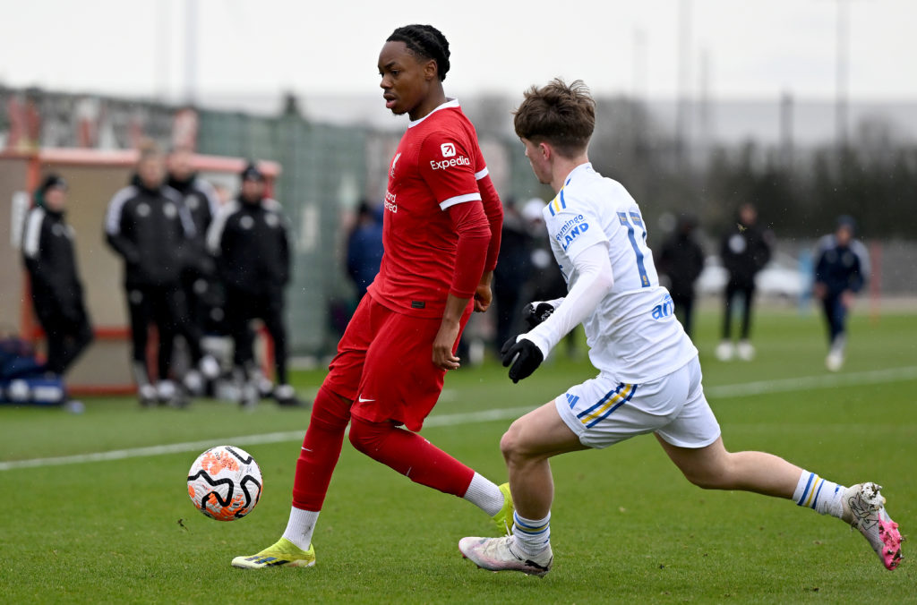 Liverpool U18 v Leeds United U18: U18 Premier League