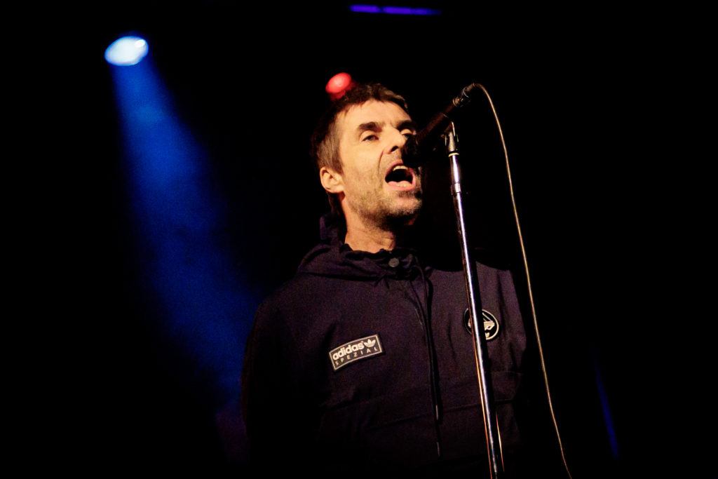 Liam Gallagher And John Squire Perform In Milan
