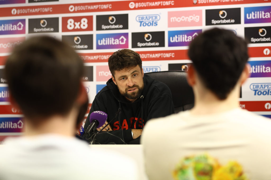 Southampton Training and Press Conference