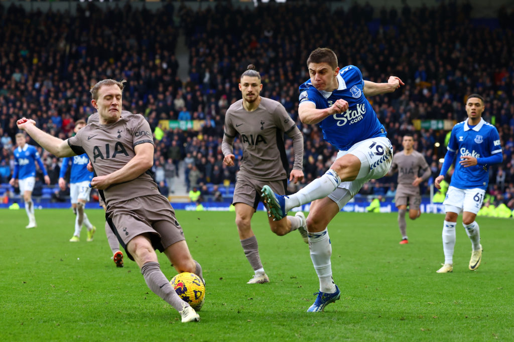 Everton FC v Tottenham Hotspur - Premier League