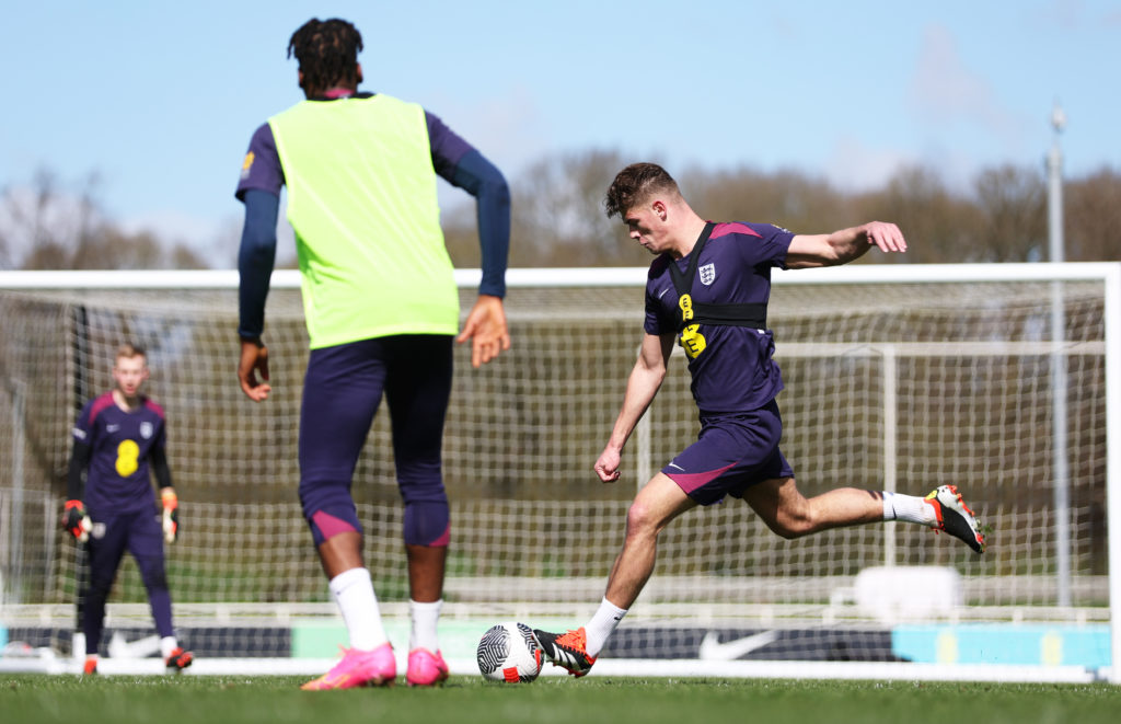 England U21s Training Session