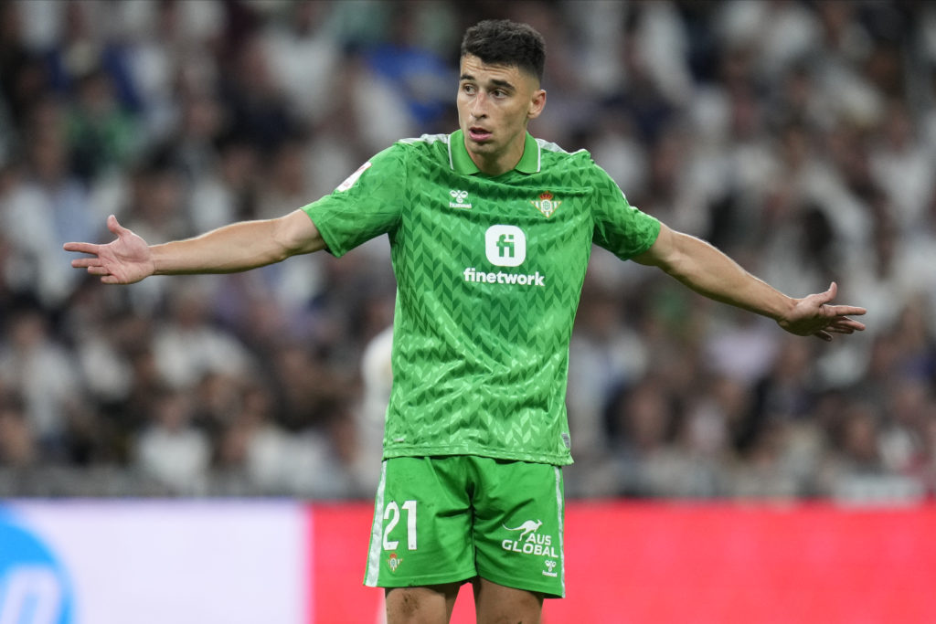 ESP: Real Madrid v Real Betis. La Liga EA Sports, date 38
