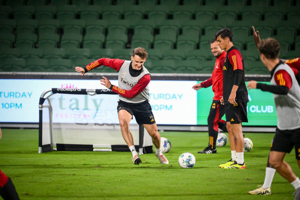 AS Roma Training Session