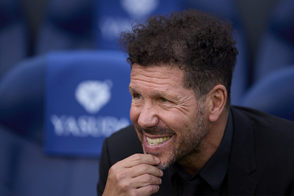 Diego Simeone of Atletico Madrid