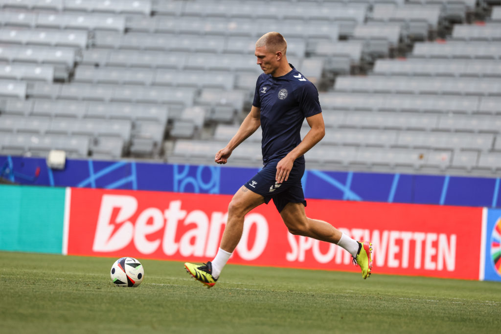 Denmark Training Session And Press Conference: Group C - UEFA EURO 2024