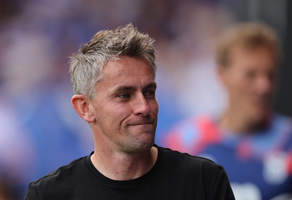 Ipswich Town manager Kieran McKenna during a friendly against Dusseldorf.