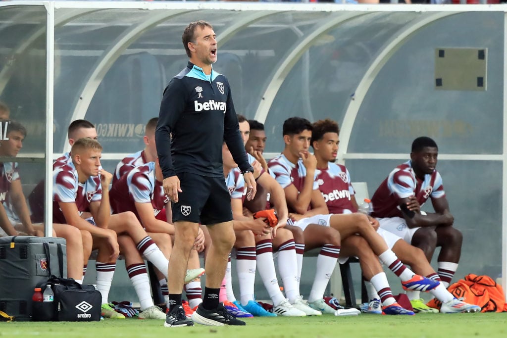 SOCCER: AUG 03 The Stateside Cup - West Ham United vs Crystal Palace