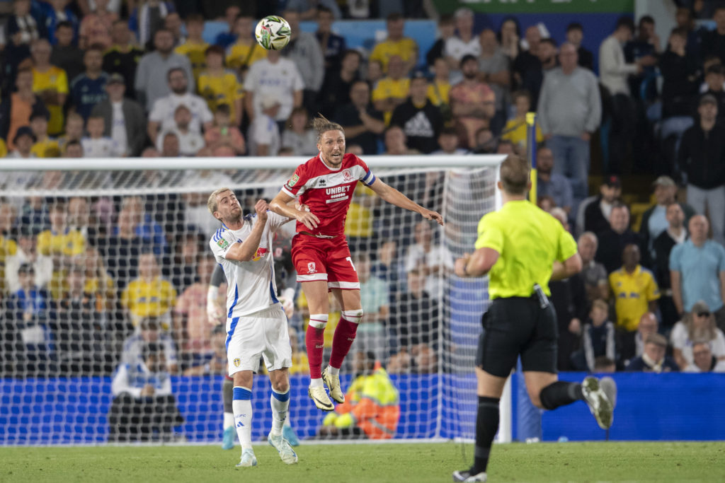 Leeds United v Middlesbrough - Carabao Cup First Round