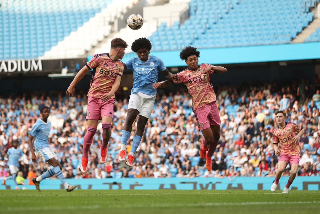 Manchester City v Leeds United - FA Youth Cup Final