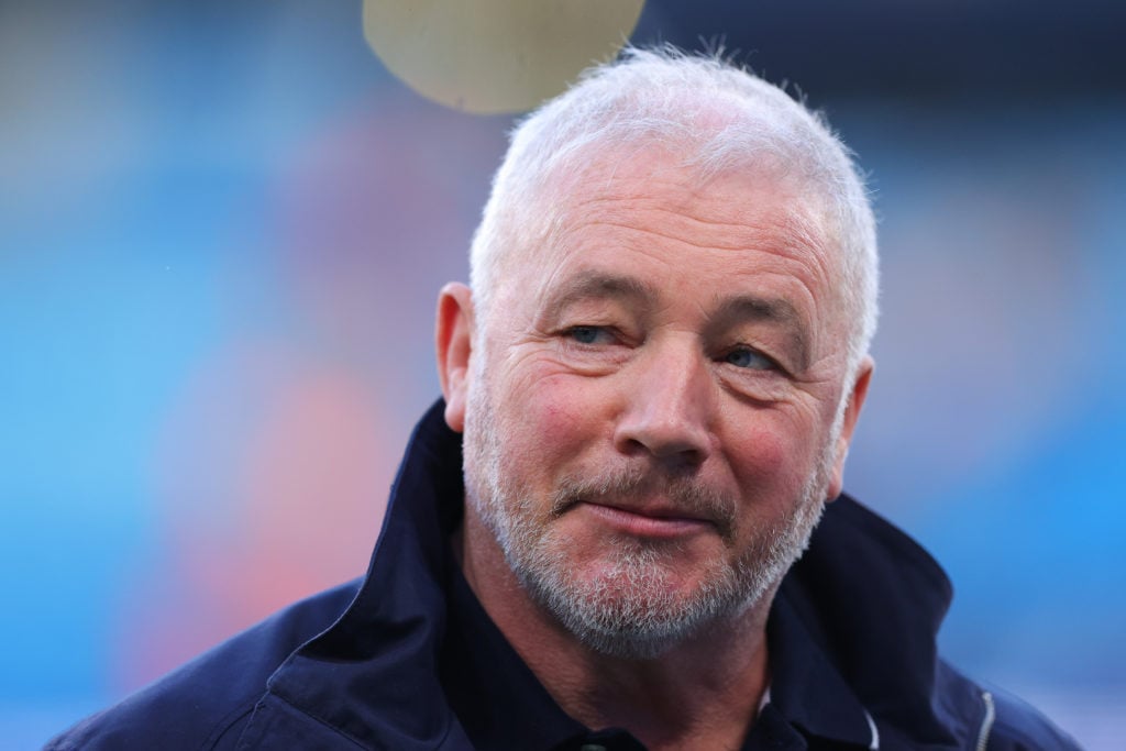 Ally McCoist on pundity duty.