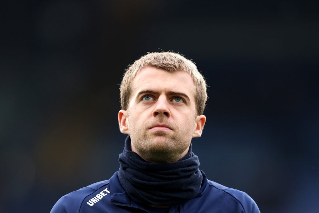 Leeds United centre-forward Patrick Bamford
