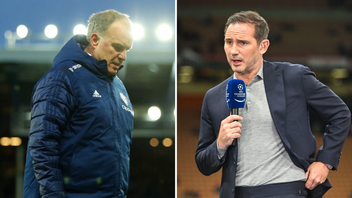 Marcelo Bielsa and Frank Lampard.